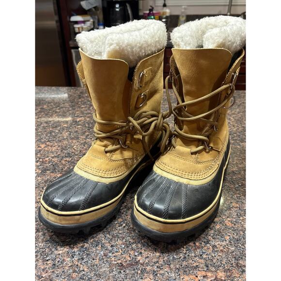 Sorel Women's Caribou Waterproof Boot Size 7 - Picture 10 of 11